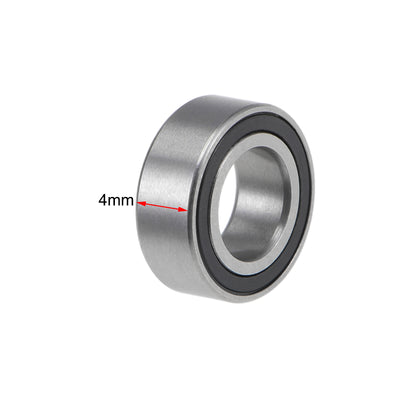 Harfington Deep Groove Ball Bearing Metric Double Shield Chrome Steel P0 Z2