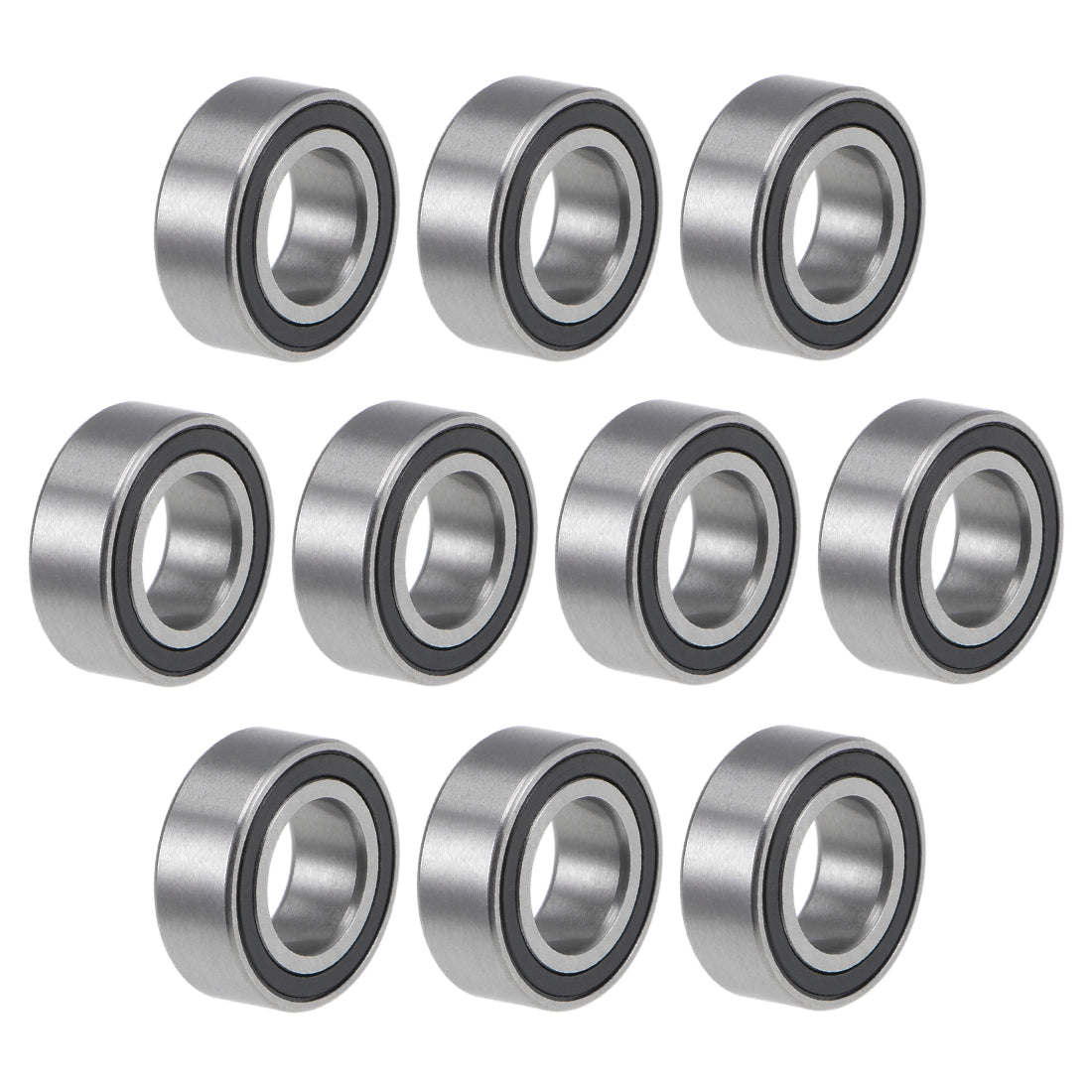 Harfington Deep Groove Ball Bearing Metric Double Shield Chrome Steel P0 Z2