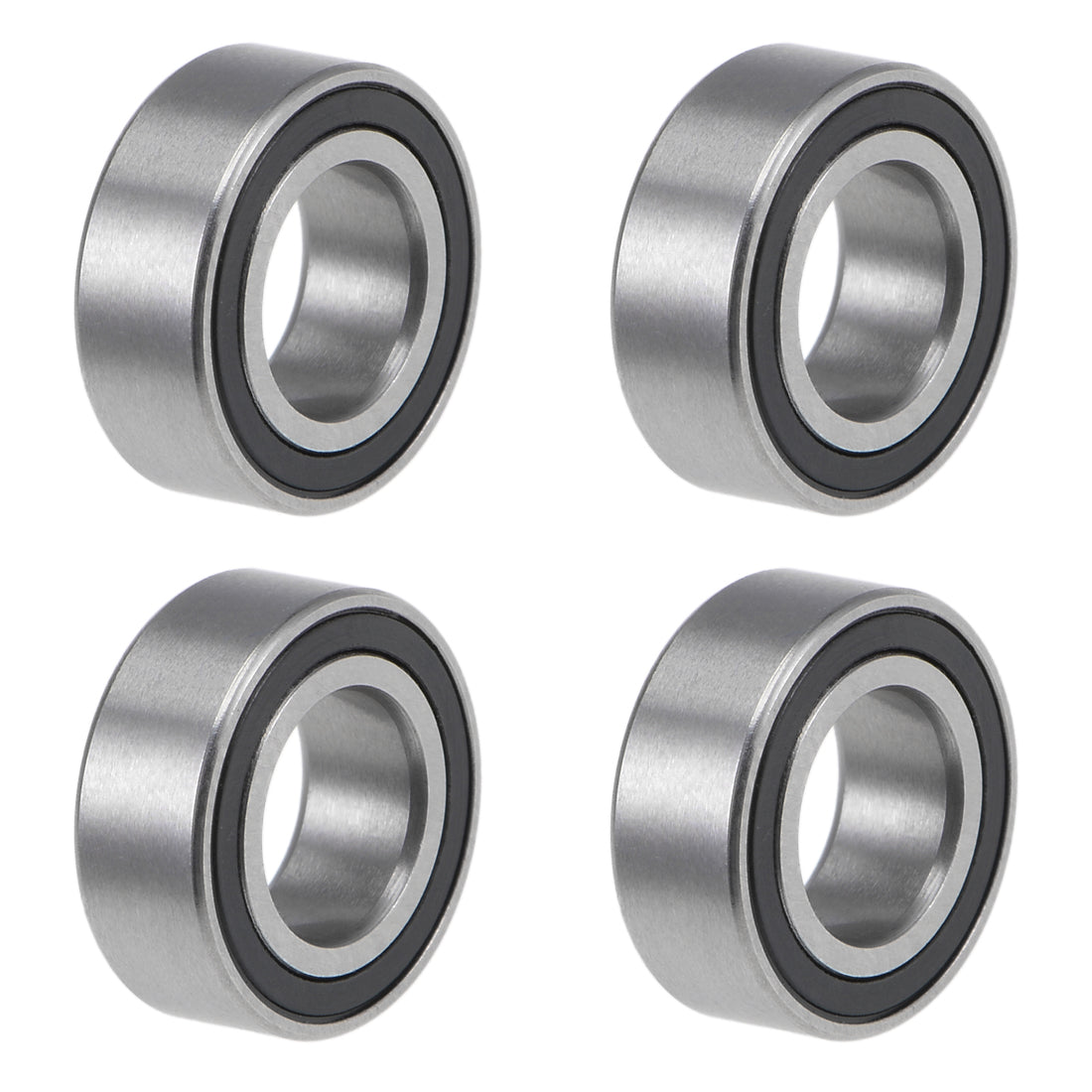 Harfington Deep Groove Ball Bearings Metric Double Sealed Chrome Steel P0 Z2