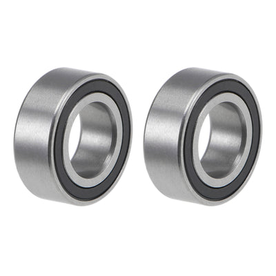 Harfington Deep Groove Ball Bearings Metric Double Sealed Chrome Steel P0 Z2 Bearing