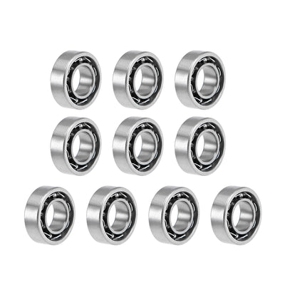 Harfington Deep Groove Ball Bearings Metric Open Type Chrome Steel ABEC1 Z2