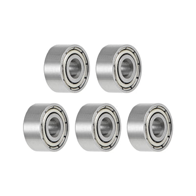 Harfington MR93ZZ Ball Bearings Z2 3x9x4mm Double Shielded Chrome Steel 5pcs