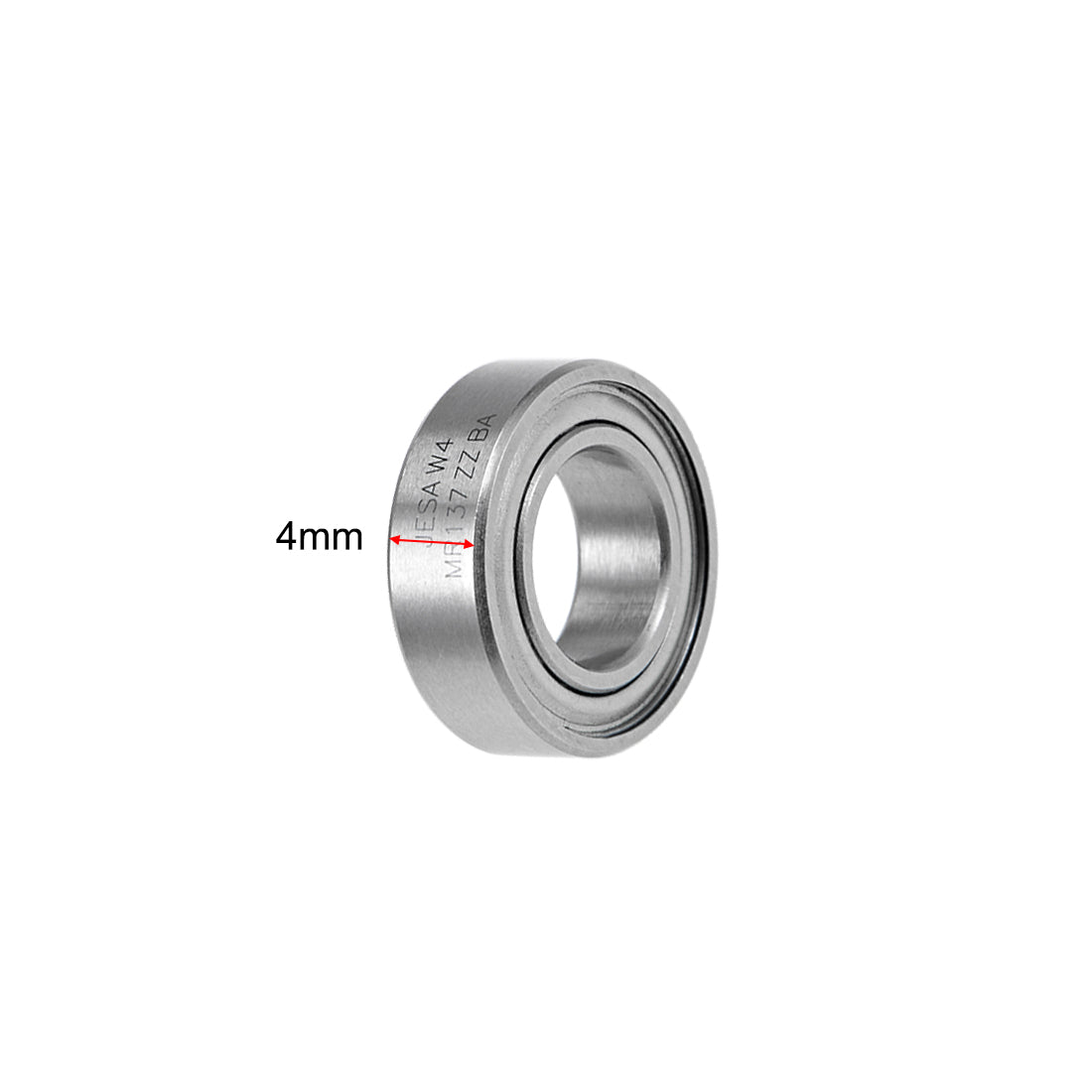 Harfington Miniature Deep Groove Ball Bearings Double Shielded Chrome Steel