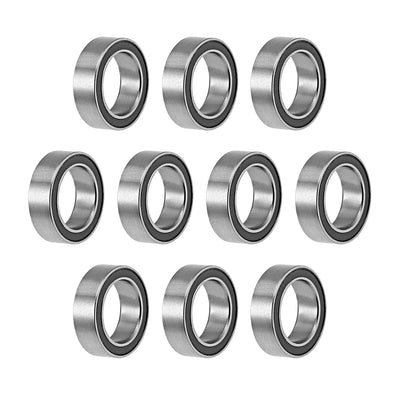 Harfington Deep Groove Ball Bearing Metric Double Shield Chrome Steel P0 Z2