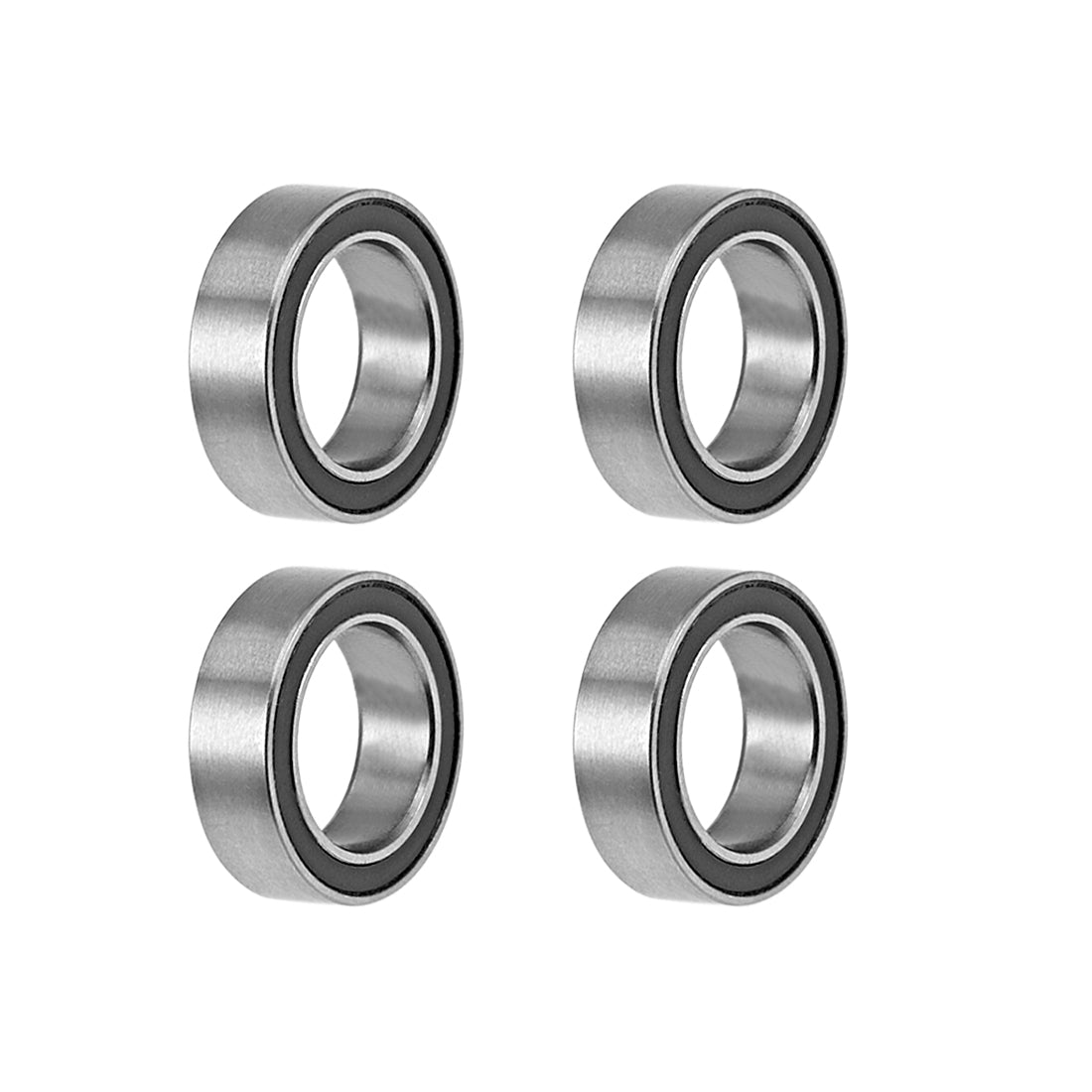 Harfington Deep Groove Ball Bearings Metric Double Sealed Chrome Steel P0 Z2