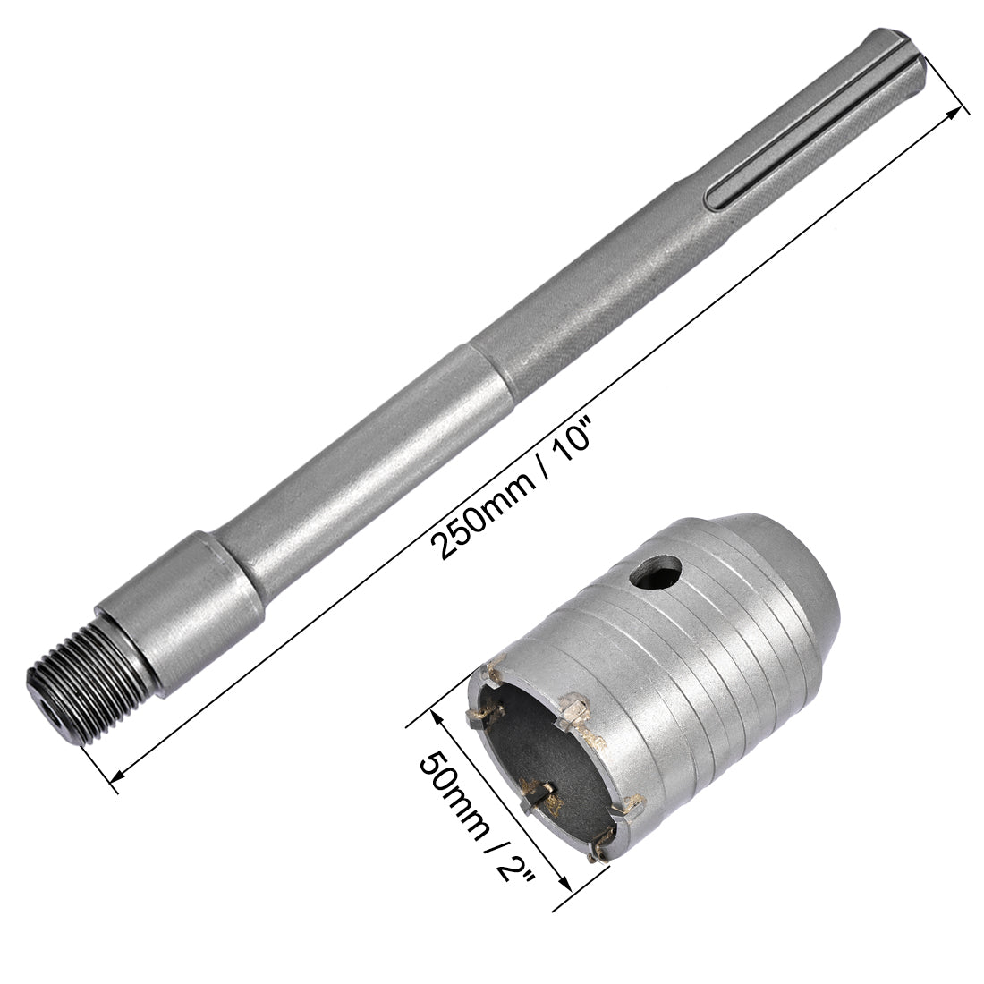 Harfington Wall Drill Bit Hole Saw Cutter Drilling for SDS X5 Impact Drill