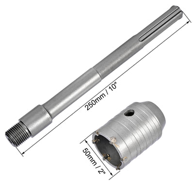 Harfington Wall Drill Bit Hole Saw Cutter Drilling for SDS X5 Impact Drill