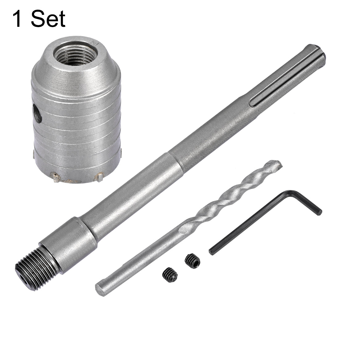 Harfington Wall Drill Bit Hole Saw Cutter Drilling for SDS X5 Impact Drill