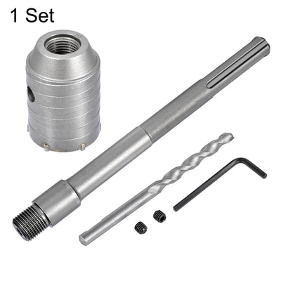 Harfington Wall Drill Bit Hole Saw Cutter Drilling for SDS X5 Impact Drill