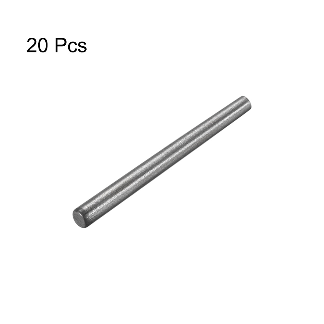 Harfington Carbon Steel GB117 Length Small End Diameter 1:50 Taper Pin 20Pcs
