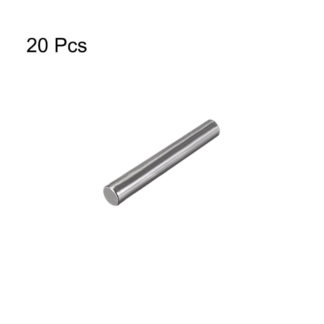 Harfington Carbon Steel GB117 Length Small End Diameter 1:50 Taper Pin 20Pcs