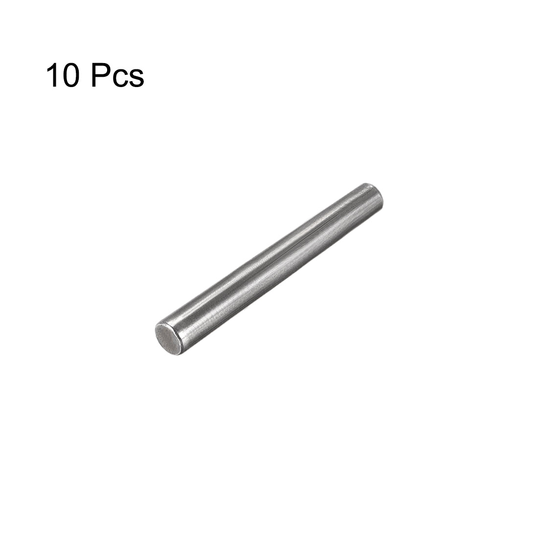 Harfington Carbon Steel GB117 Length Small End Diameter 1:50 Taper Pin 10Pcs