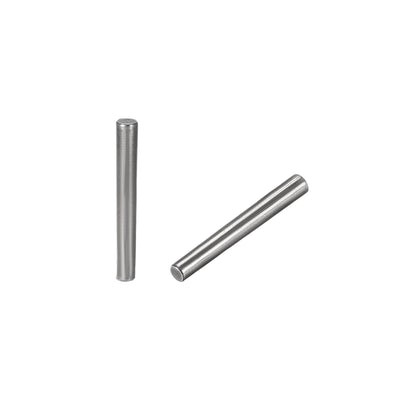 Harfington Carbon Steel GB117 Length Small End Diameter 1:50 Taper Pin 10Pcs