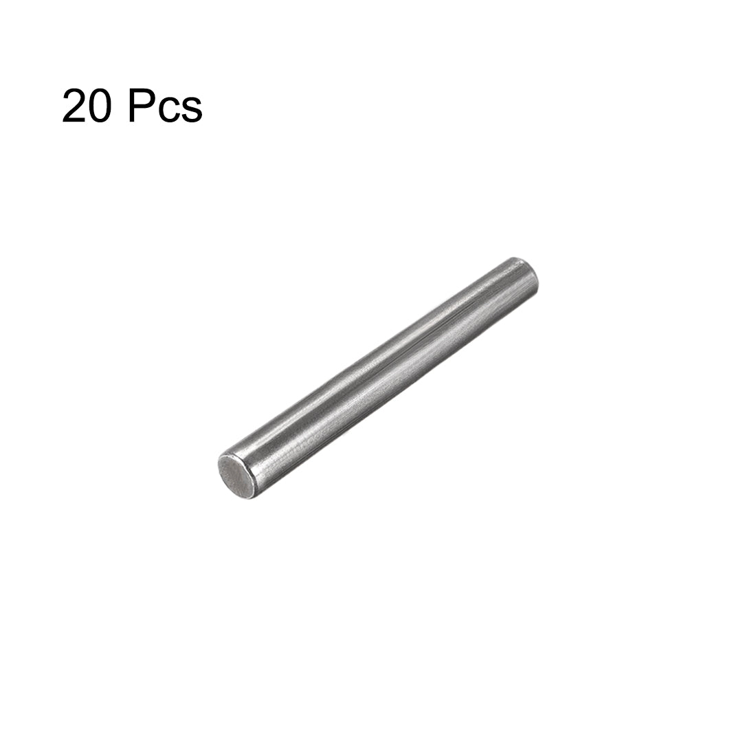 Harfington Carbon Steel GB117 Length Small End Diameter 1:50 Taper Pin 20Pcs