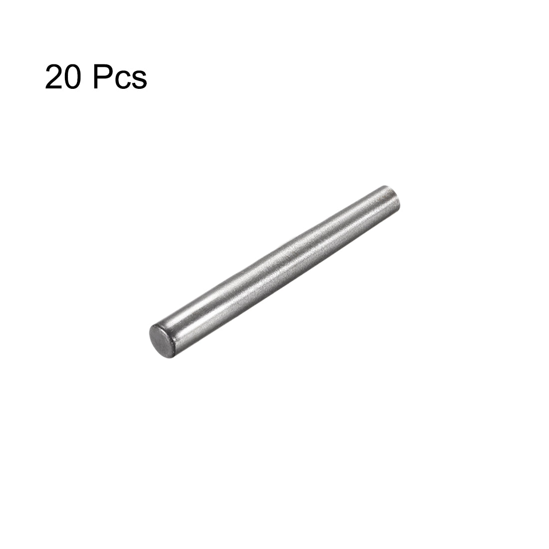 Harfington Carbon Steel GB117 Length Small End Diameter 1:50 Taper Pin 20Pcs