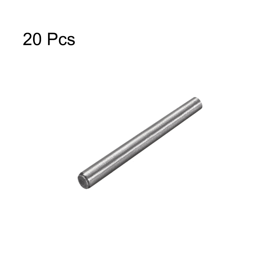 Harfington Carbon Steel GB117 Length Small End Diameter 1:50 Taper Pin 20Pcs