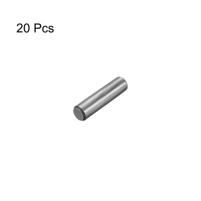 Harfington Carbon Steel GB117 Length Small End Diameter 1:50 Taper Pin 20Pcs