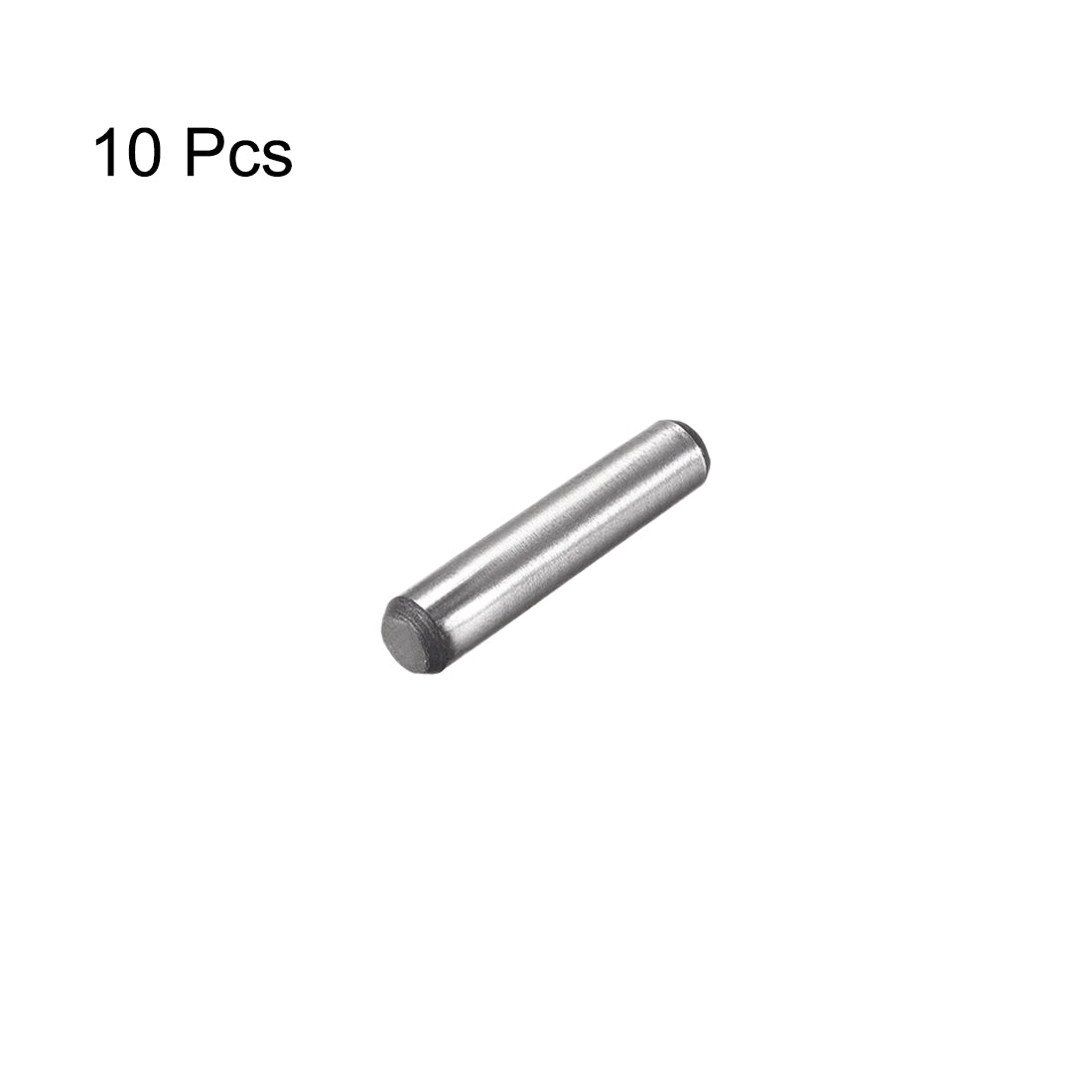 Harfington Carbon Steel GB117 Length Small End Diameter 1:50 Taper Pin 10Pcs