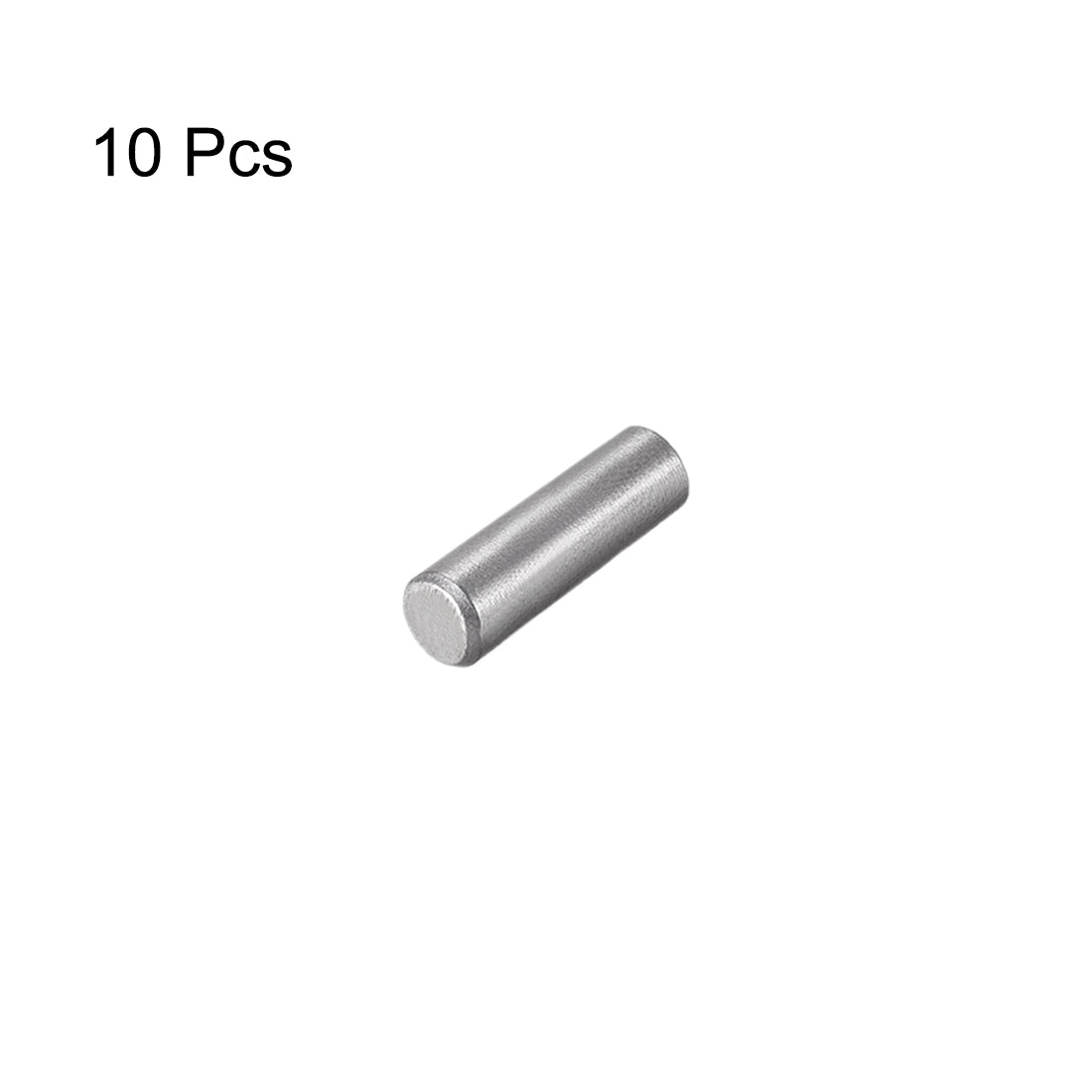 Harfington Carbon Steel GB117 Length Small End Diameter 1:50 Taper Pin 10Pcs