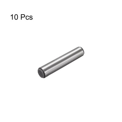 Harfington Carbon Steel GB117 Length Small End Diameter 1:50 Taper Pin 10Pcs