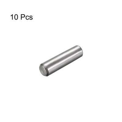Harfington Carbon Steel GB117 Length Small End Diameter 1:50 Taper Pin 10Pcs
