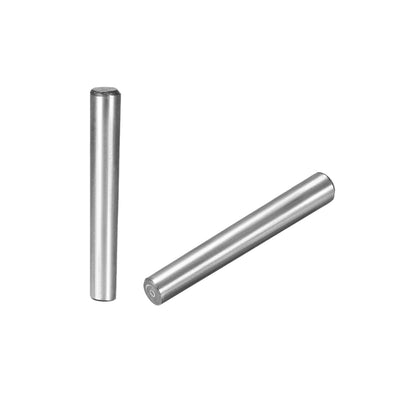 Harfington Carbon Steel GB117 Length Small End Diameter 1:50 Taper Pin 2 Pcs
