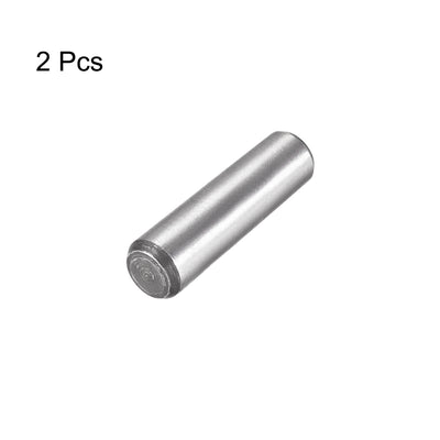 Harfington Carbon Steel GB117 Length Small End Diameter 1:50 Taper Pin 2 Pcs