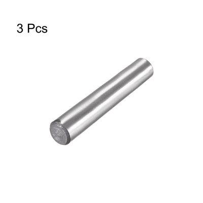 Harfington Carbon Steel GB117 Length  Small End Diameter 1:50 Taper Pin 3Pcs