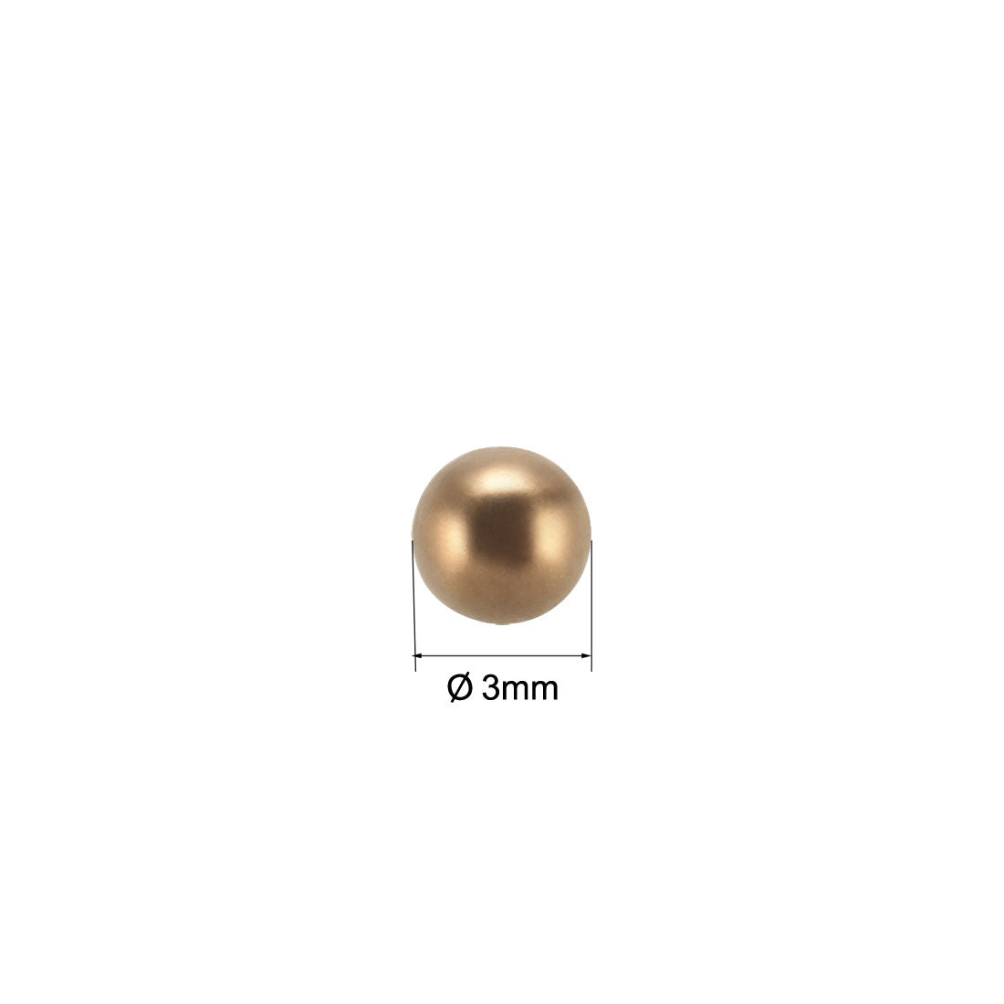 Harfington Bearing Balls Metric Brass Precision Ball