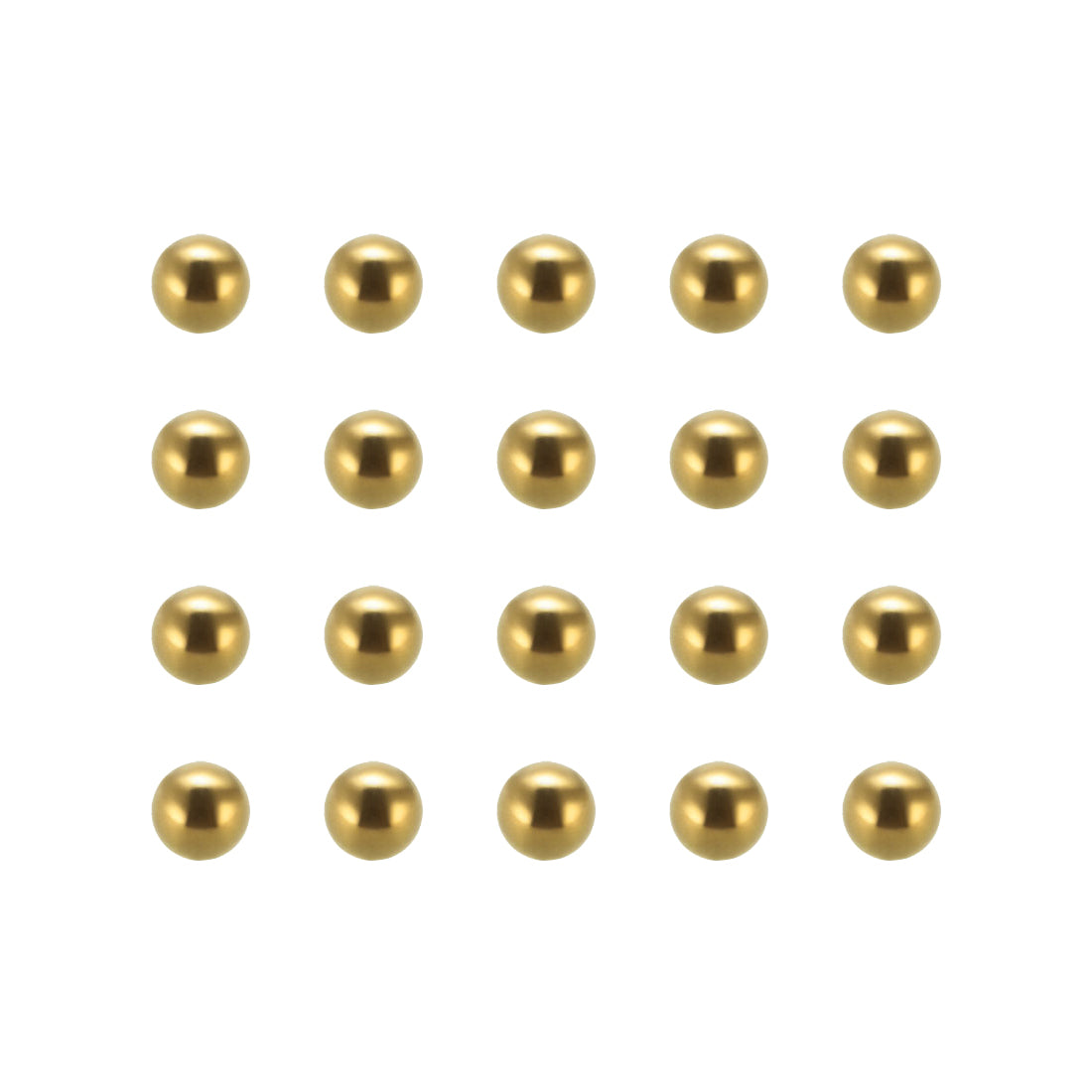 Harfington Bearing Balls Metric Brass Precision Ball