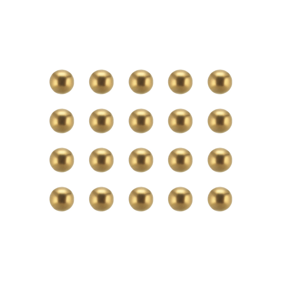 Harfington Bearing Balls Metric Brass Precision Ball