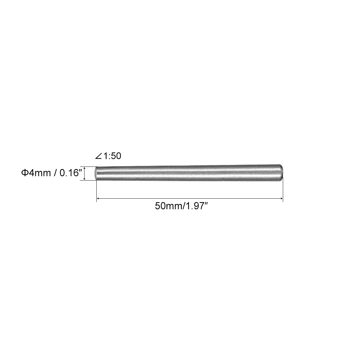 Harfington 45# Carbon Steel GB117 Polished Conical Pin