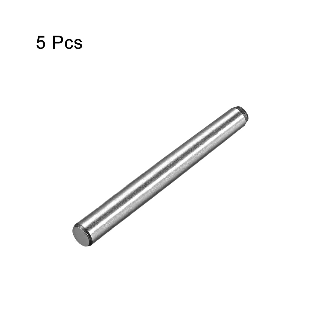 Harfington 45# Carbon Steel GB117  Length Small End Diameter 1:50 Taper Pin 5Pcs