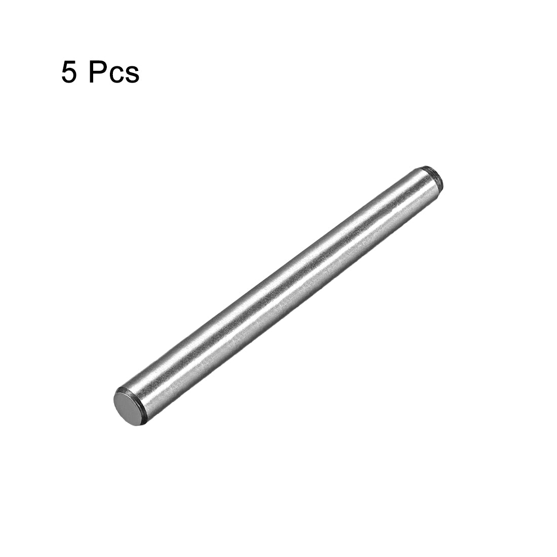 Harfington 45# Carbon Steel GB117  Length Small End Diameter 1:50 Taper Pin 5Pcs