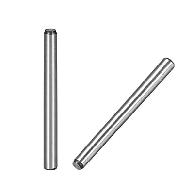 Harfington 45# Carbon Steel GB117  Length Small End Diameter 1:50 Taper Pin 5Pcs