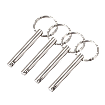 Harfington Quick Release Pin Marine Hardware for Boat Bimini Top Deck Hinge 4Pcs