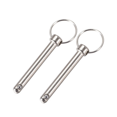 Harfington Quick Release Pin Marine Hardware for Boat Bimini Top Deck Hinge 2Pcs