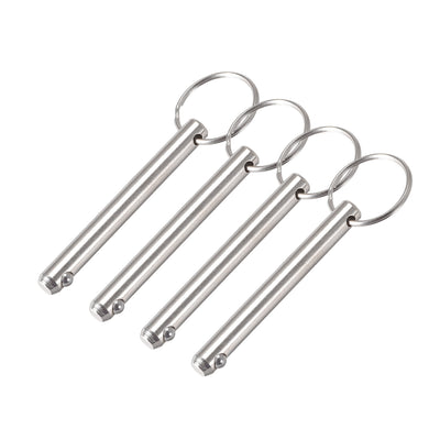 Harfington Quick Release Pin Marine Hardware for Boat Bimini Top Deck Hinge 4Pcs
