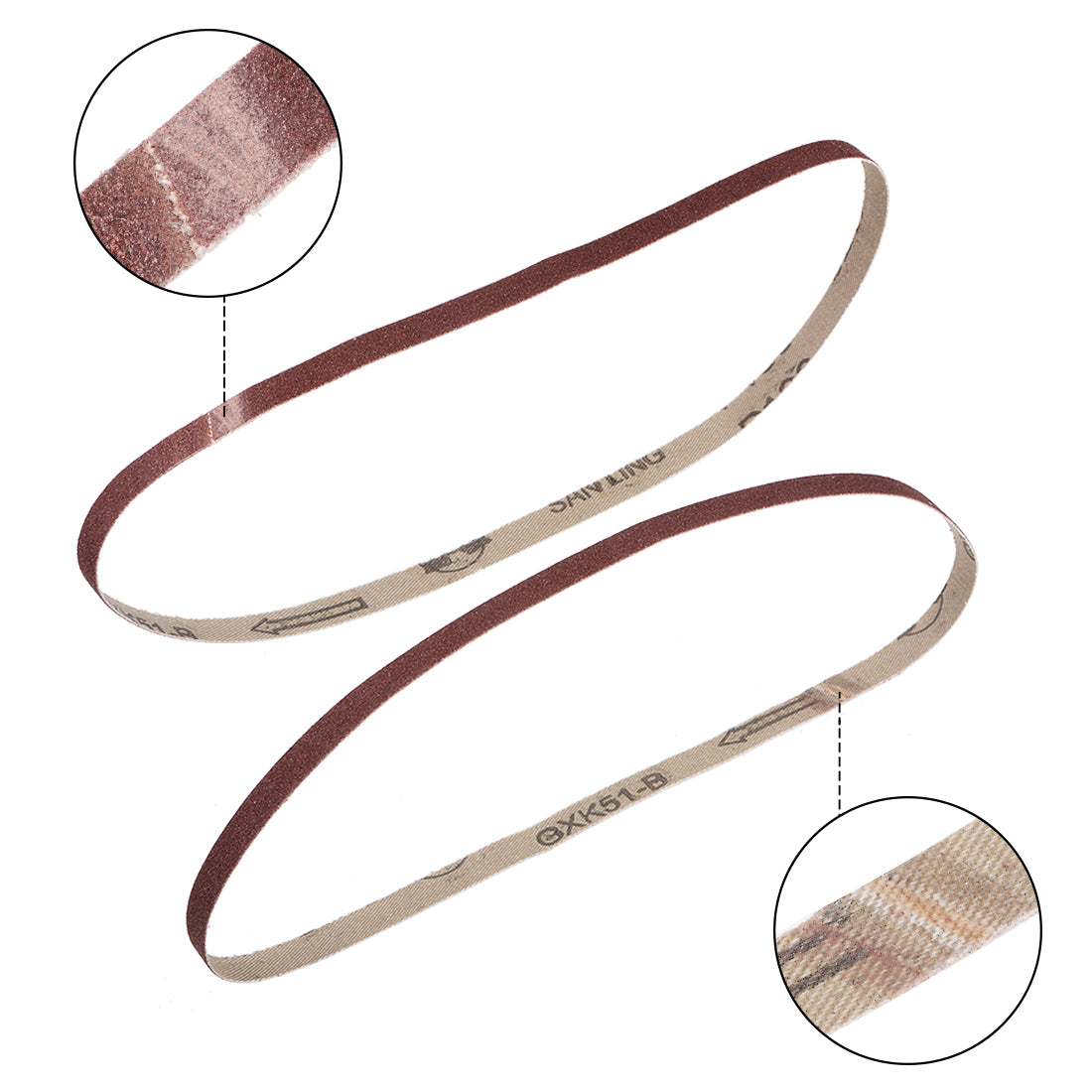 Harfington 3/8" Width 21" Sanding Belt