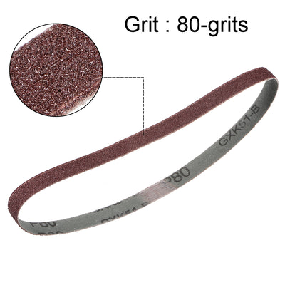 Harfington Sanding Belt Aluminum Oxide Sand Belts Tools