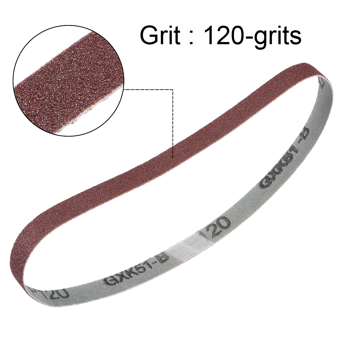 Harfington Sanding Belt Aluminum Oxide Sand Belts Tools