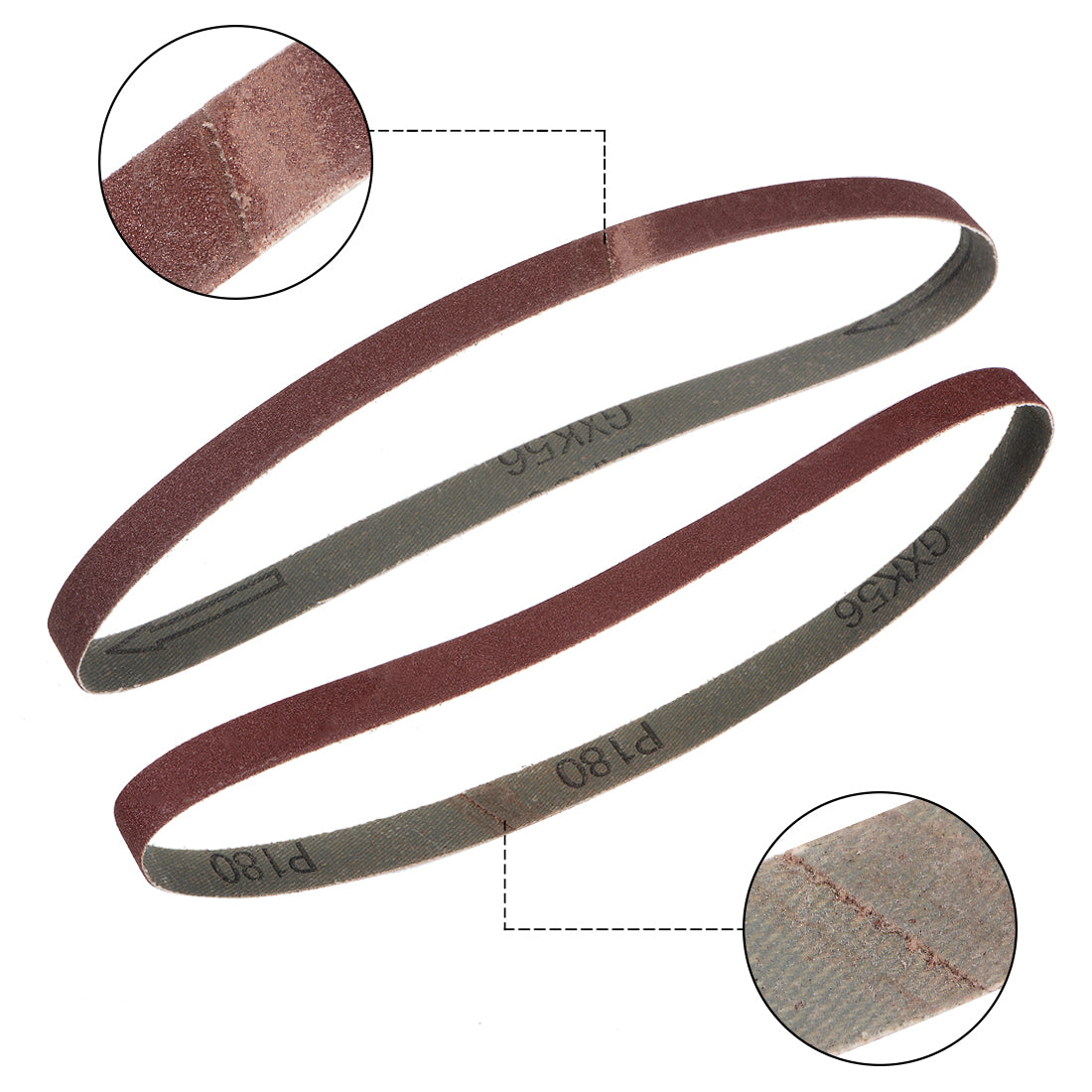 Harfington Sanding Belt Aluminum Oxide Sand Belts Tools