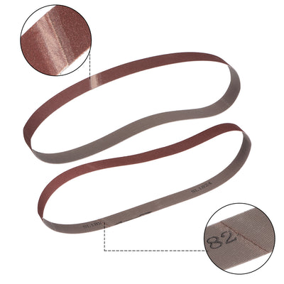 Harfington 1 x 30 Inch Sanding Belt 320 Grit Sand Belts for Belt Sander 10pcs