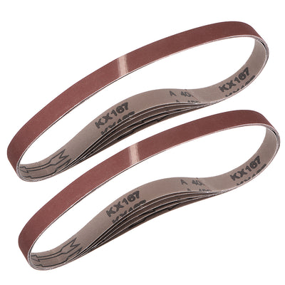 Harfington 1 x 30 Inch Sanding Belt 400 Grit Sand Belts for Belt Sander 10pcs