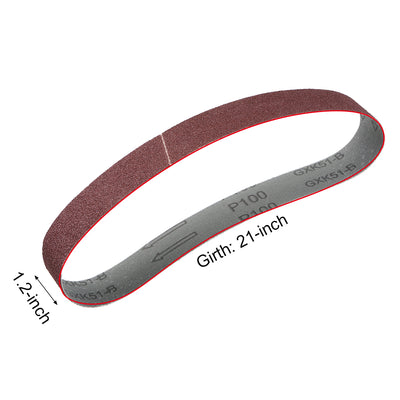 Harfington Sanding Belt Aluminum Oxide Sandpaper Belts