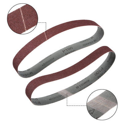Harfington Sanding Belt Aluminum Oxide Sandpaper Belts