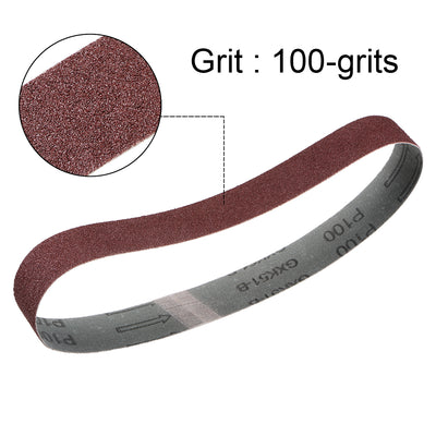 Harfington Sanding Belt Aluminum Oxide Sandpaper Belts