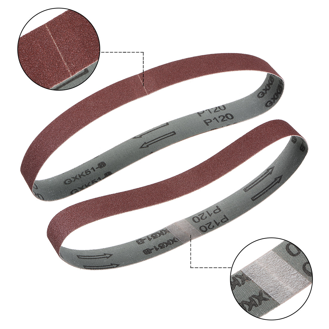 Harfington Sanding Belt Aluminum Oxide Sanding Belts Tool