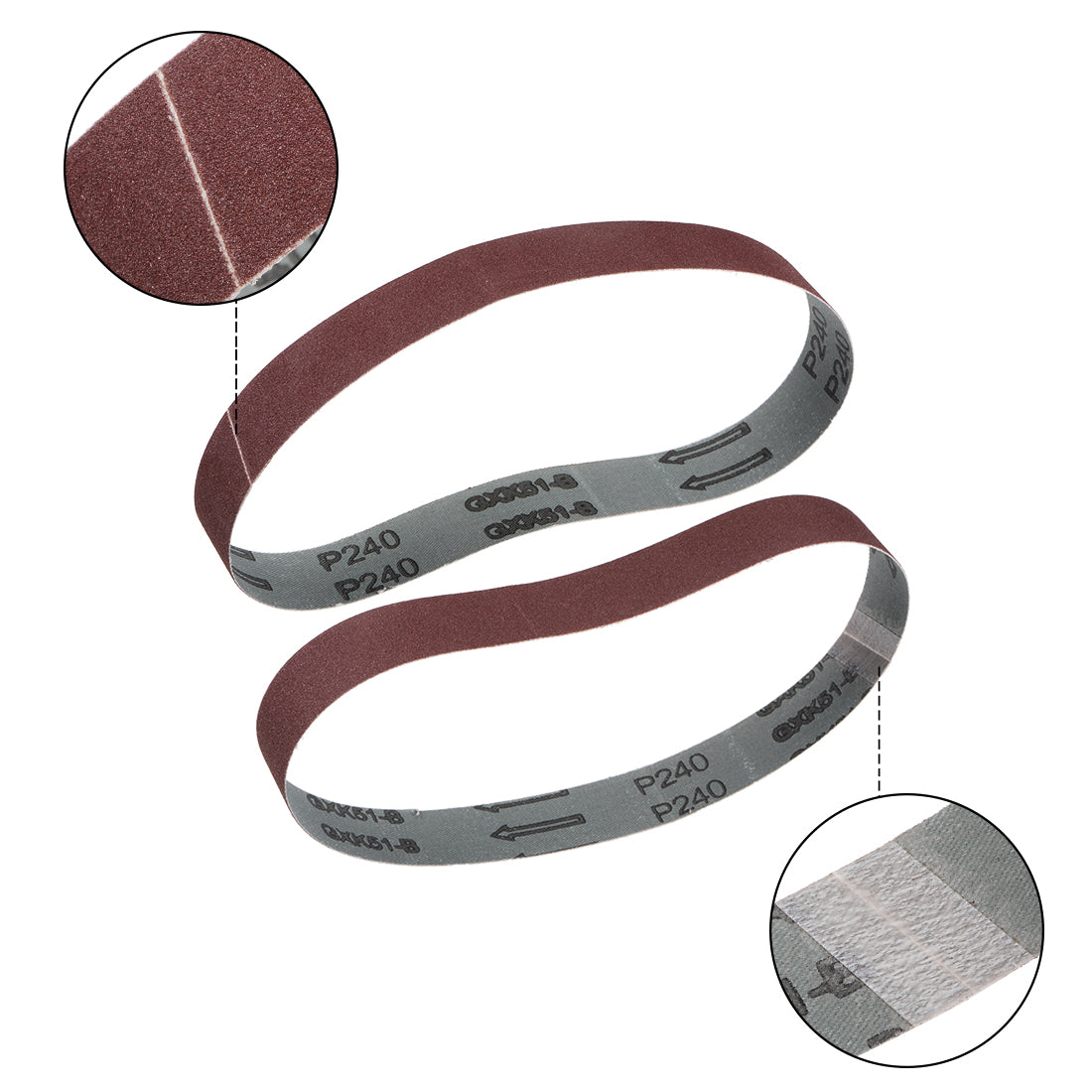 Harfington Sanding Belt Aluminum Oxide Sanding Belts Tool