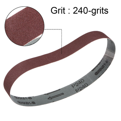 Harfington Sanding Belt Aluminum Oxide Sanding Belts Tool